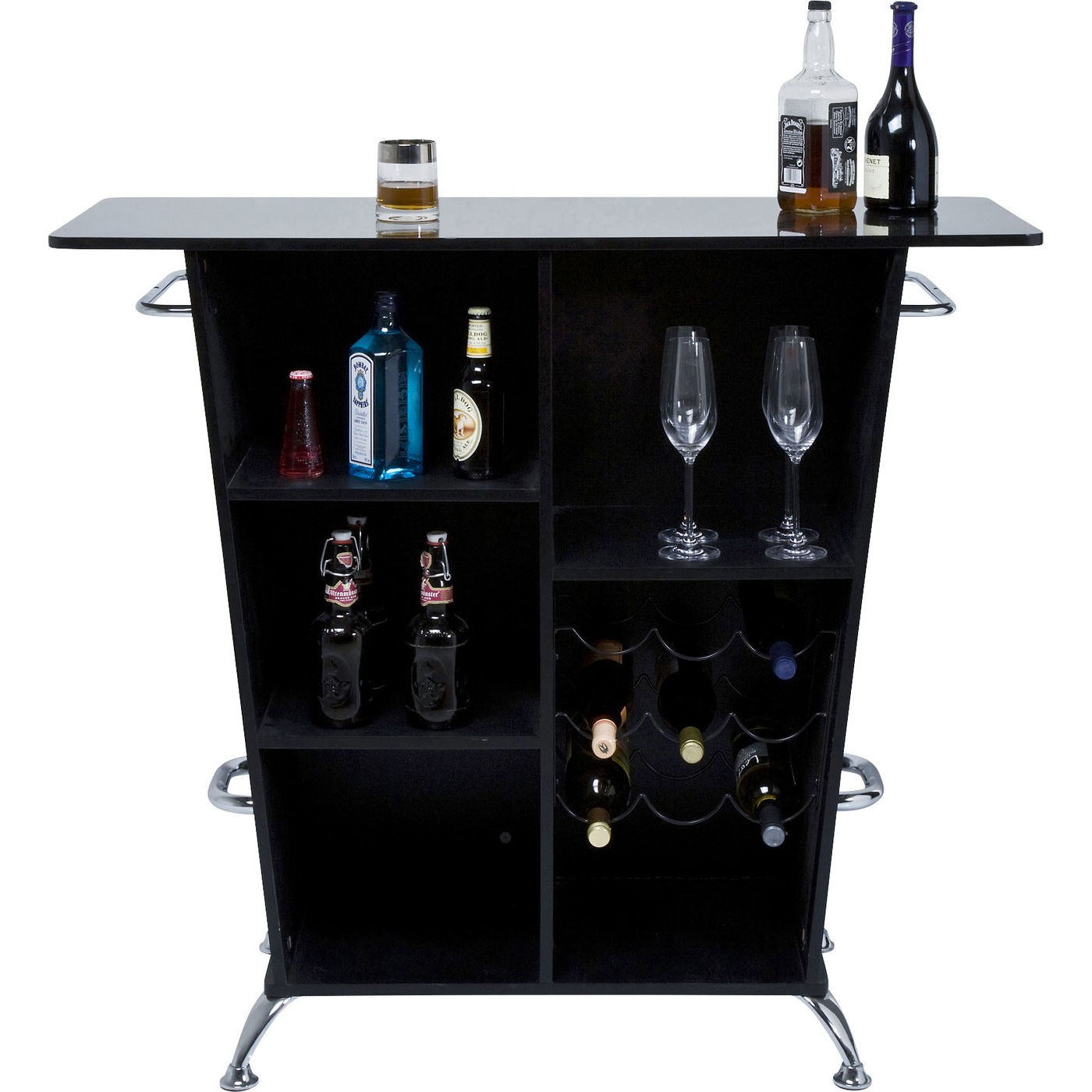 Bar Lady Rock noir 120cm Kare Design