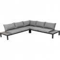 Salon de jardin Holiday noir Kare Design