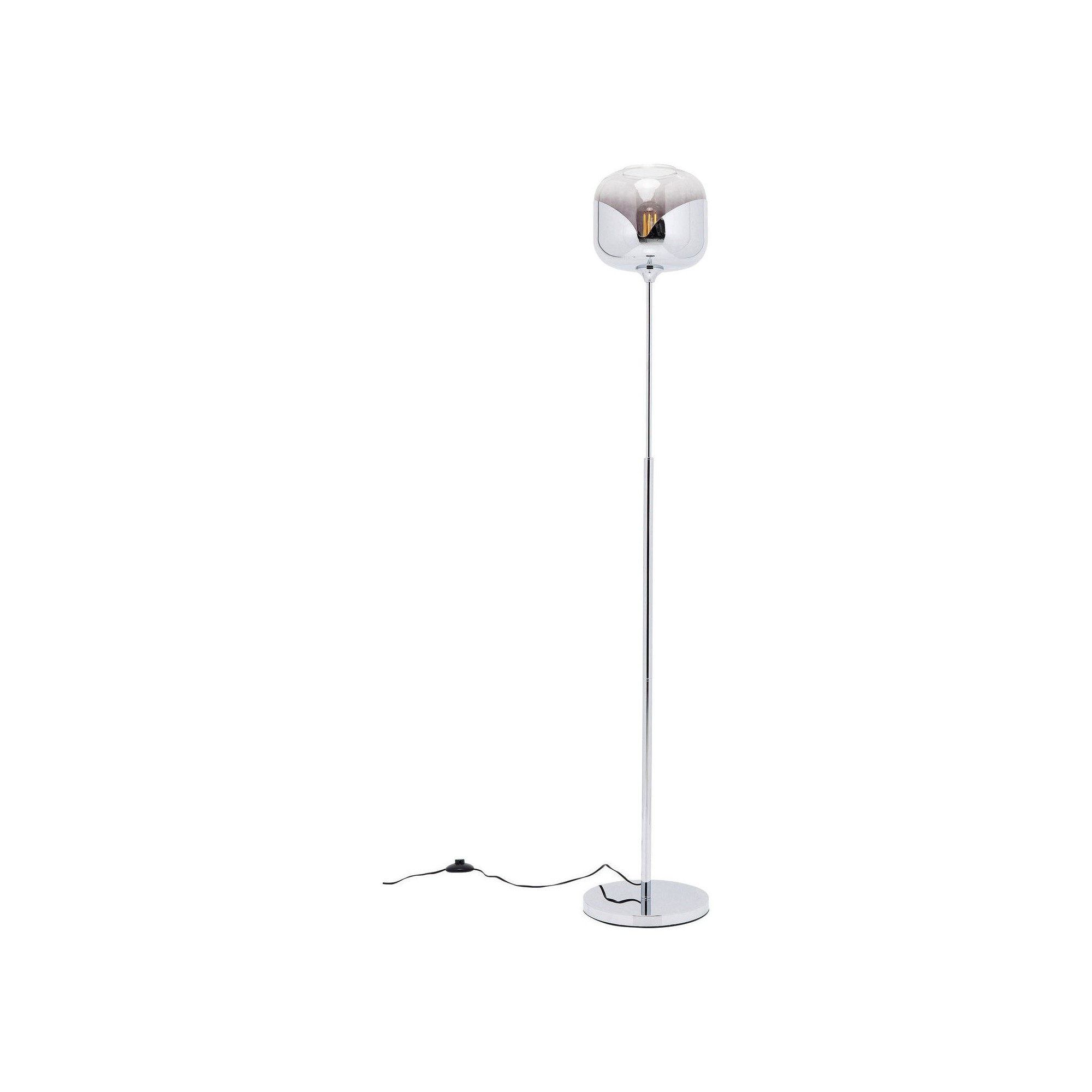 Lampadaire Goblet Ball 160cm chromé Kare Design