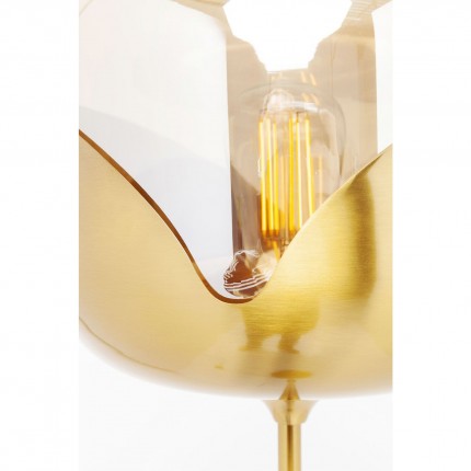 Lampadaire Goblet Ball 160cm dorée Kare Design