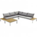 Salon de jardin Holiday blanc Kare Design