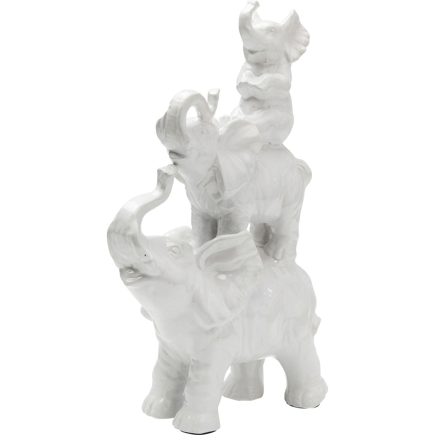 Mille Argent Lot de 2/ Lucky /él/éphants Statues
