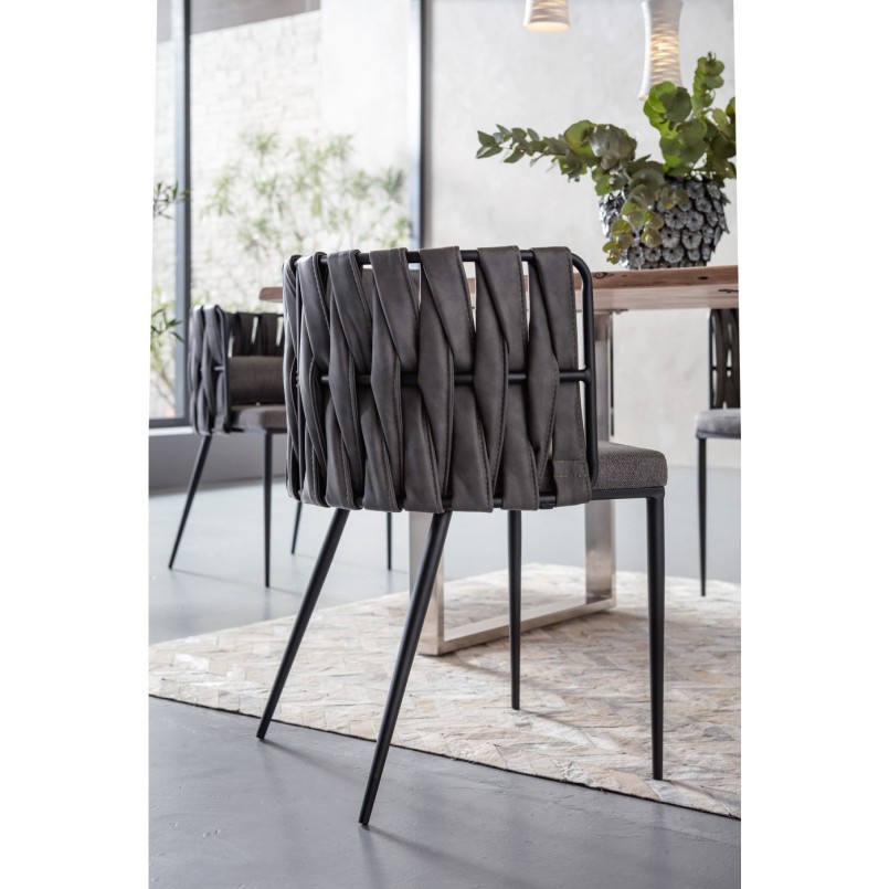 Chair with Armrest Cheerio incl. Cushion Kare Design