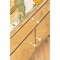 Commode Luxury Champagne 2 portes 1 tiroir Kare Design