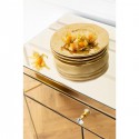 Commode Luxury Champagne 2 portes 1 tiroir Kare Design