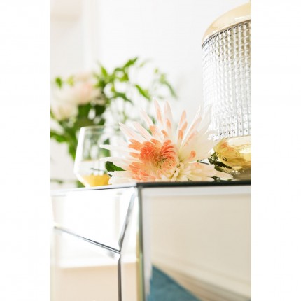 Commode Luxury Champagne 2 portes 1 tiroir Kare Design