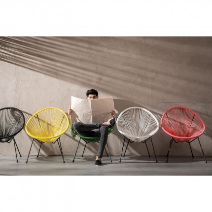 Fauteuil de jardin Acapulco vert Kare Design