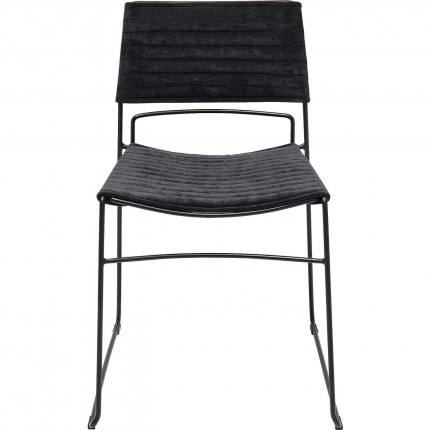 Chaise Hugo noire Kare Design