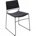Chaise Hugo noire Kare Design