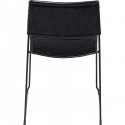 Chaise Hugo noire Kare Design