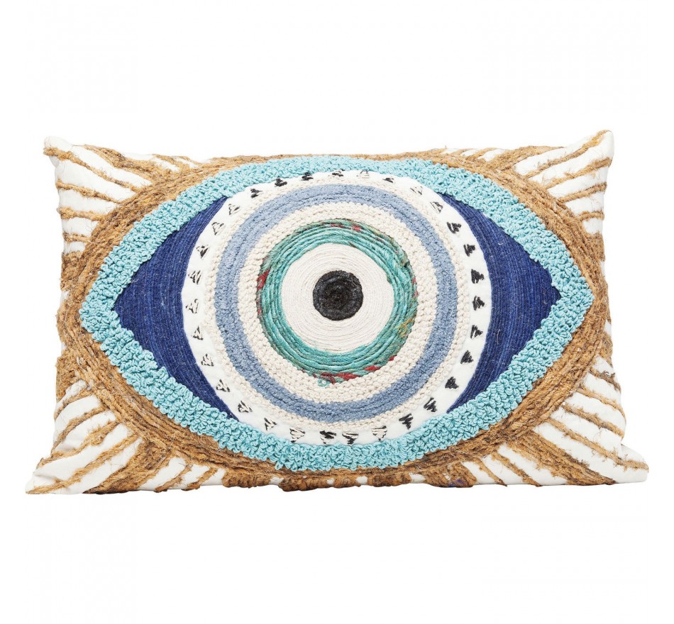 Coussin Ethno oeil 35x55cm Kare Design