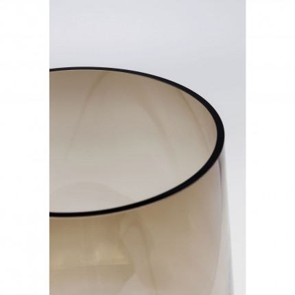 Vase Noble Ring marron 40cm Kare Design