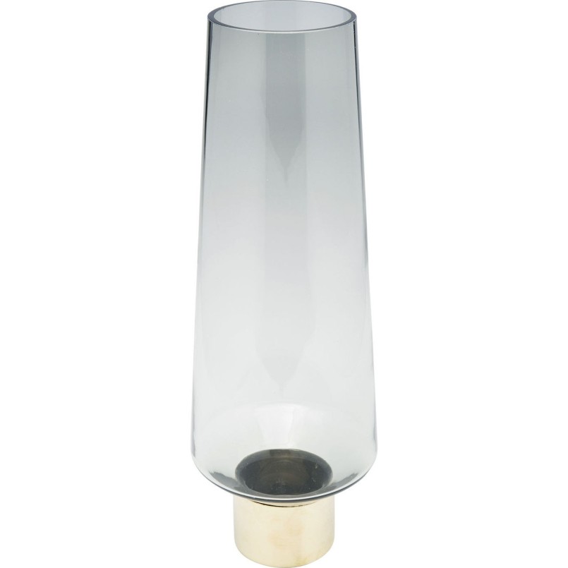 Vase Noble Ring gris 40cm Kare Design