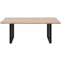 Table Symphony acacia noire 180x90cm Kare Design