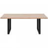 Table Symphony 180x90cm acacia noire Kare Design