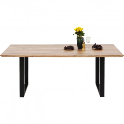 Table Symphony acacia noire 180x90cm Kare Design