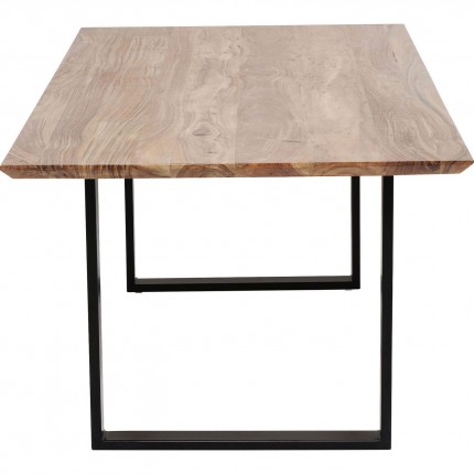 Table Symphony acacia noire 180x90cm Kare Design