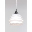 Suspension Ruffle Dining blanche Kare Design