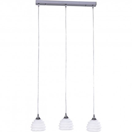 Suspension Ruffle Dining blanche Kare Design