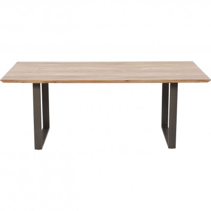 Table Symphony acacia acier 160x80cm Kare Design