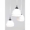 Suspension Ruffle blanche 37cm Kare Design