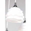 Suspension Ruffle blanche 37cm Kare Design