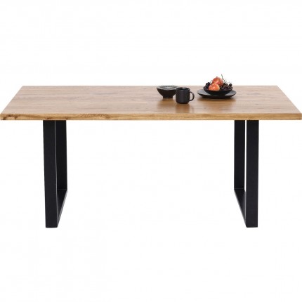 Table Jackie 200x100cm oak black Kare Design
