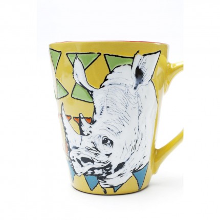 Mugs animaux de la savane set de 4 Kare Design