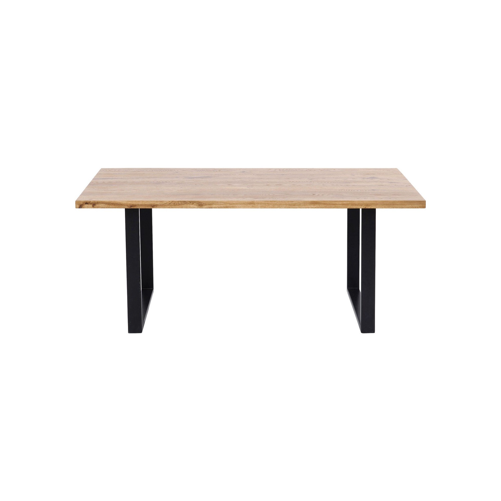 Table Jackie chêne noire 180x90cm Kare Design