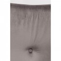Fauteuil Vicky Velvet gris Kare Design