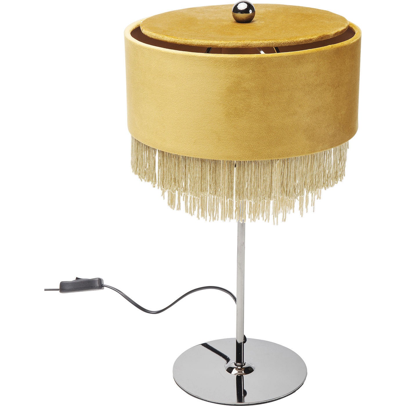Lampe de table Tassel jaune Kare Design