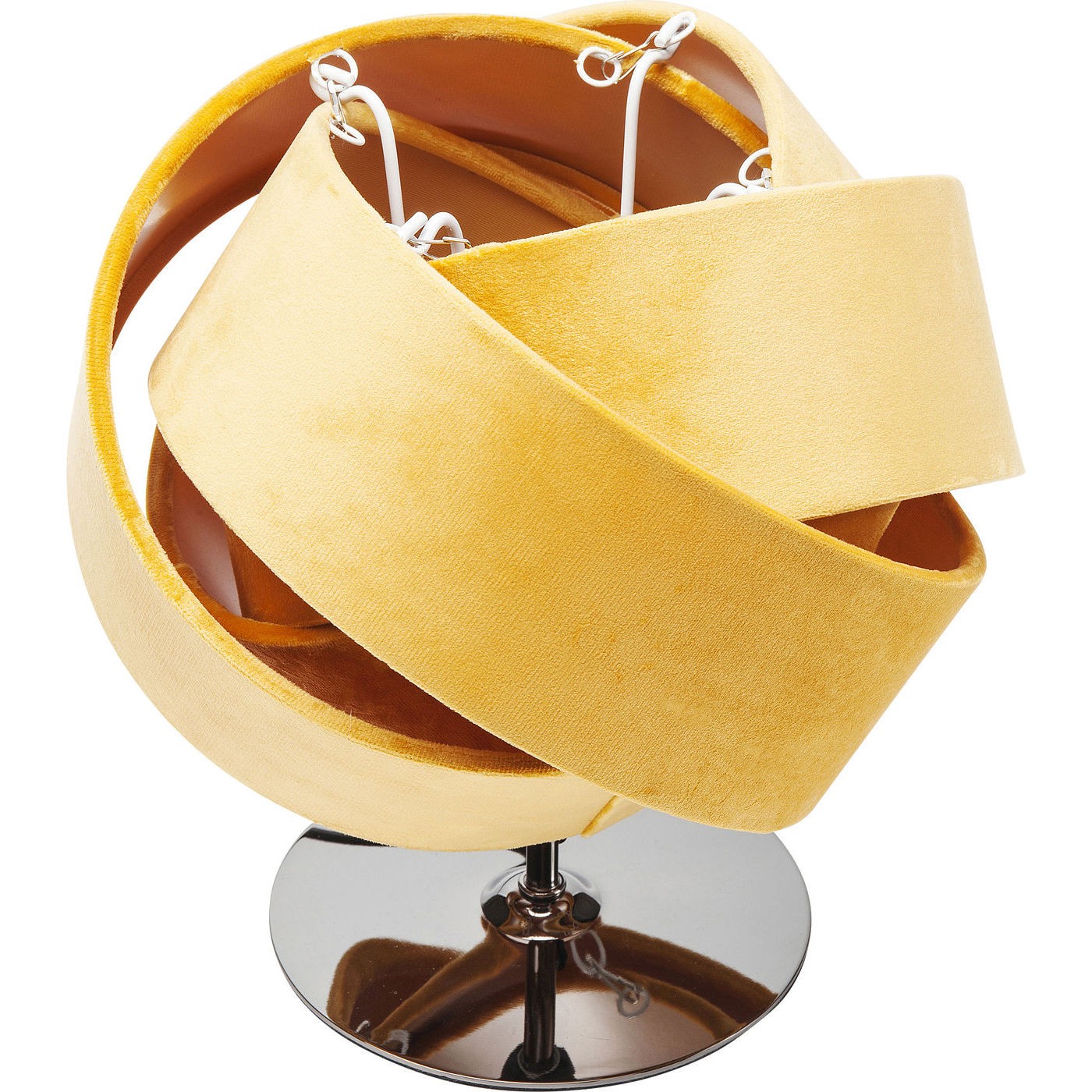 Lampe de table Knot jaune Kare Design