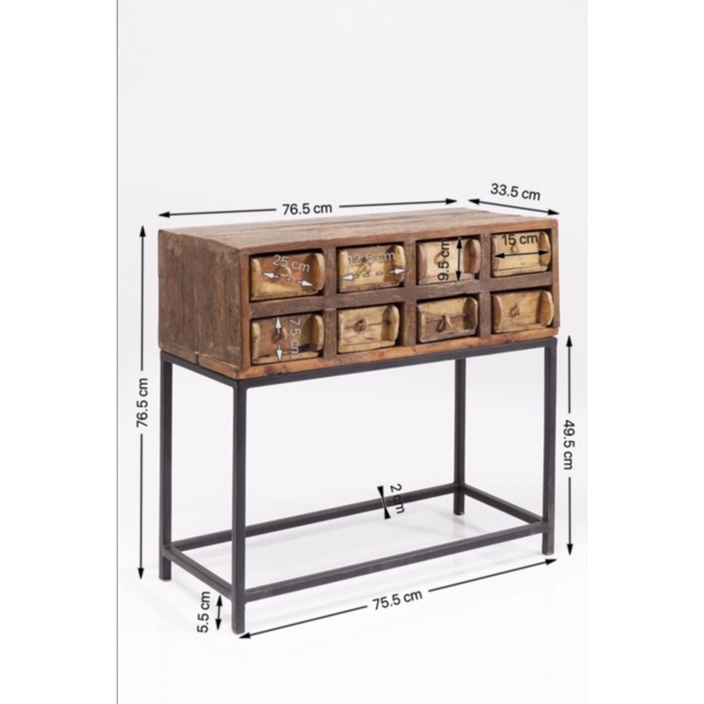 Console Bastidon 75x33cm Kare Design