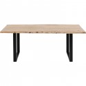 Table Harmony noire 180x90cm Kare Design