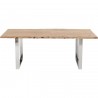 Table Harmony 180x90cm acacia chrome Kare Design
