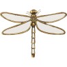 Wall Decoration Dragonfly Mirror Small Kare Design
