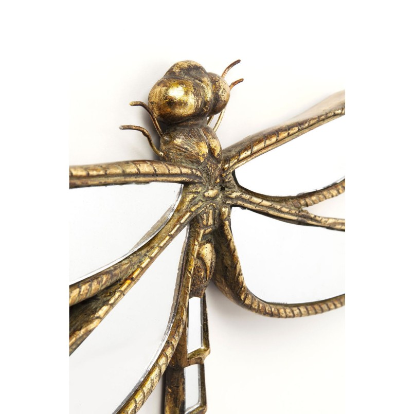 Wall Decoration Dragonfly Mirror Small Kare Design