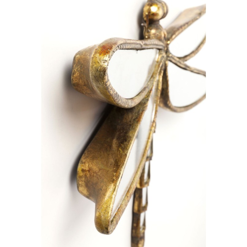 Wall Decoration Dragonfly Mirror Small Kare Design