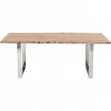 Table Harmony chrome 160x80cm Kare Design