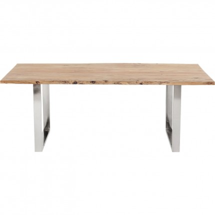 Table Harmony chrome 160x80cm Kare Design