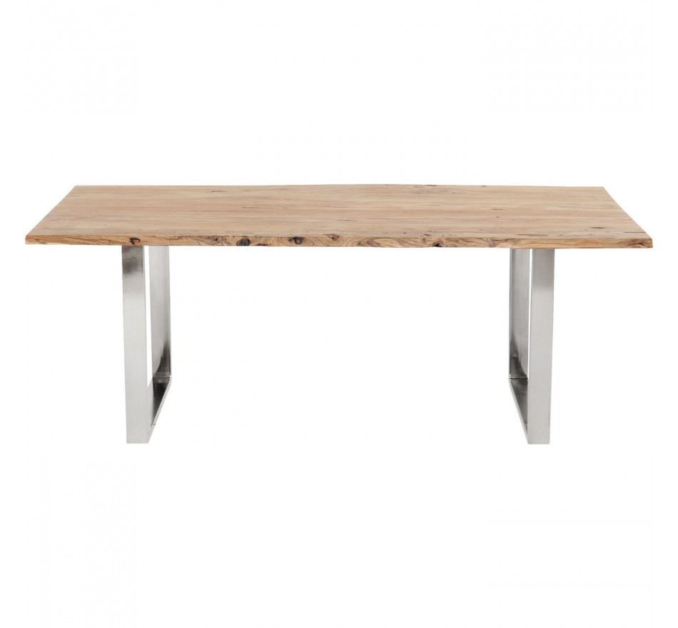 Table Harmony chrome 160x80cm Kare Design