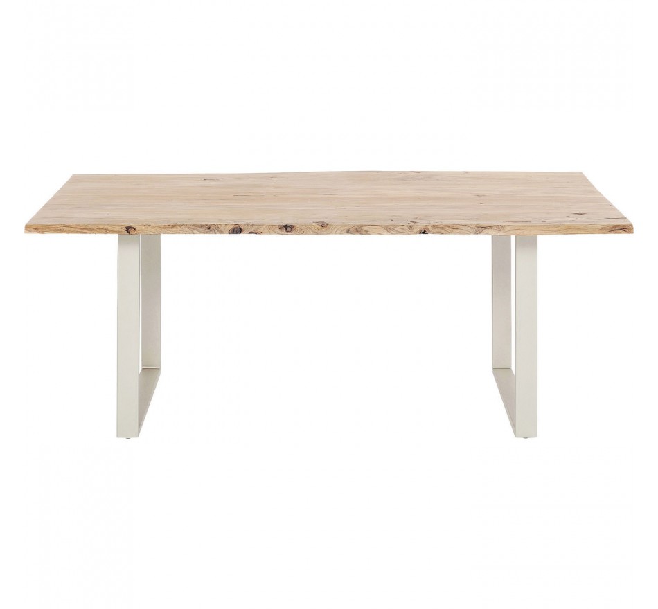 Table Harmony argent 180x90cm Kare Design