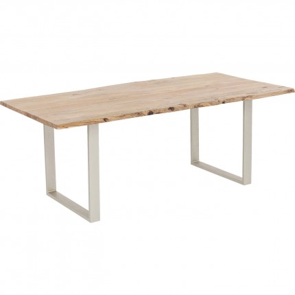 Table Harmony acacia argent 160x80cm Kare Design