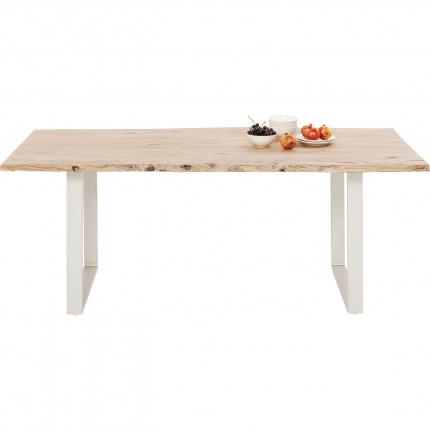 Table Harmony acacia argent 160x80cm Kare Design