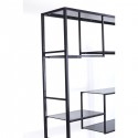 Étagère Loft 195x115cm noire Kare Design