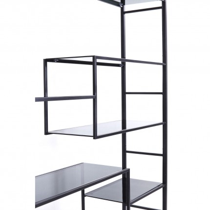 Étagère Loft 195x115cm noire Kare Design