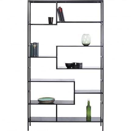 Étagère Loft 195x115cm noire Kare Design