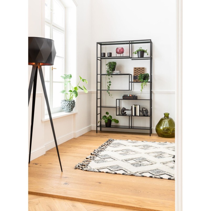 Étagère Loft 195x115cm noire Kare Design