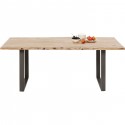 Table Harmony acier 180x90cm Kare Design