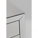 Meuble TV Luxury argent 140cm Kare Design